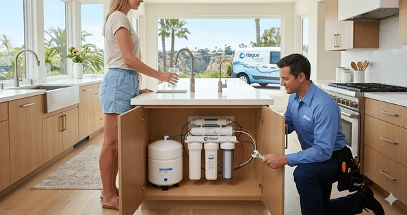 Reverse Osmosis Water Filter San Diego — home water filtration system installation by Hague Quality Water